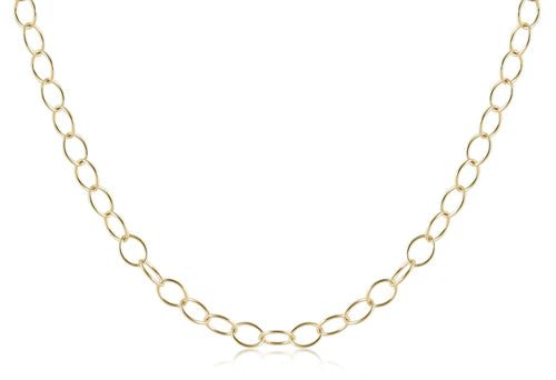 15" Choker Enchant Chain - Gold Necklaces enewton