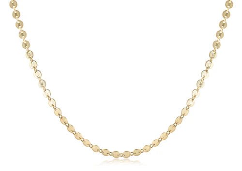 15" Choker Infinity Chic Chain - Gold Necklaces enewton