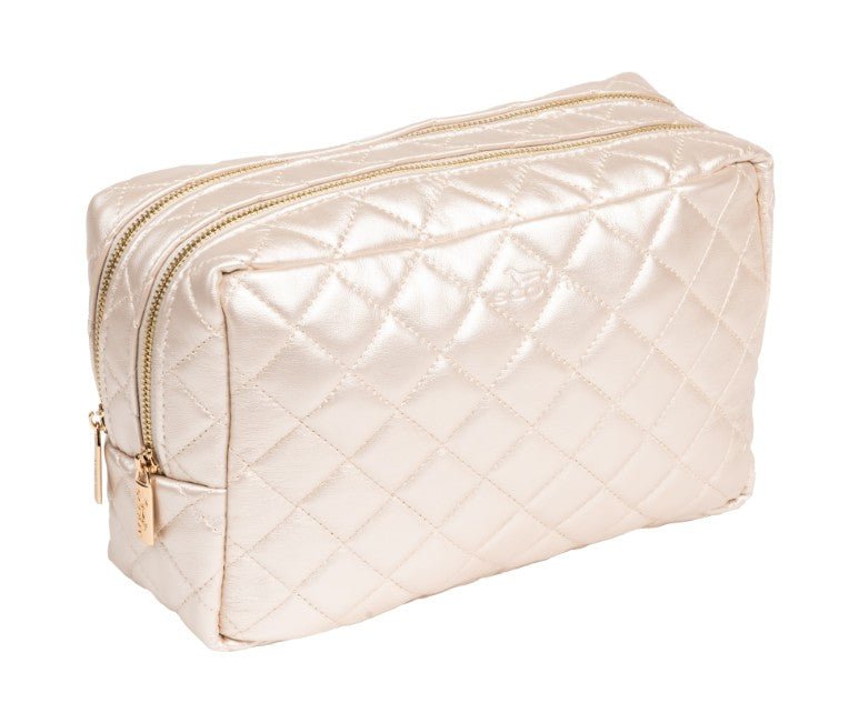 2 Way Bag - Champagne Quilted - Sugar Babies Children's Boutique/Meg's Shoppe