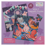 4 In 1 Magnetic Puzzle Book - Fairytail Toys Stephen Joseph