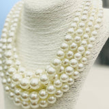 5-Strand Pearl Necklace Necklaces TWO FORTY TWO