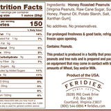 9 oz. Honey Roasted Virginia Peanuts Impulse FERIDIES