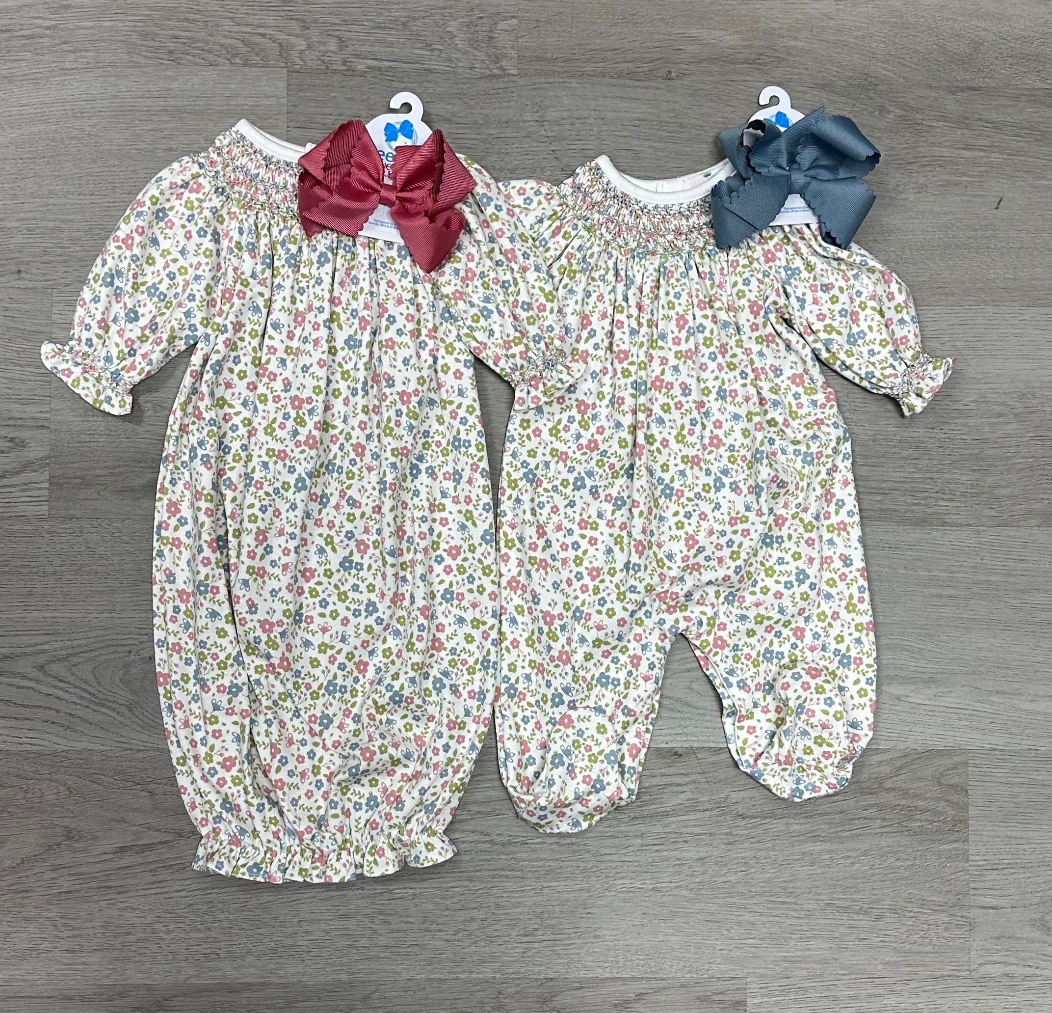 Darlene Pima Hand Smocked Bishop Gown Baby Sleepwear Baby Loren