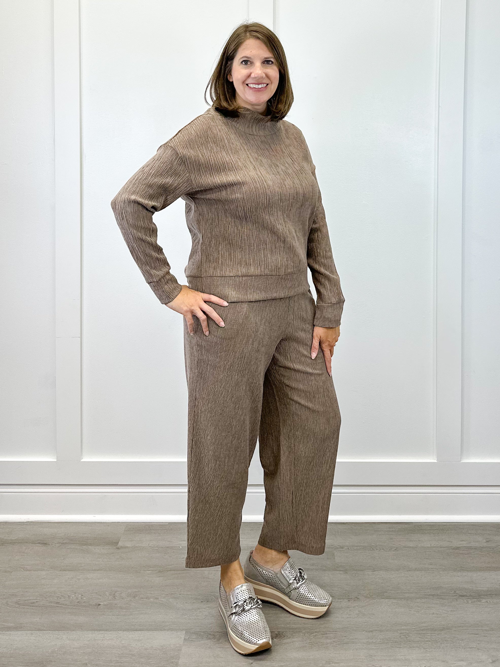 Pull On Barrel Pant - Fossil Pants Tribal