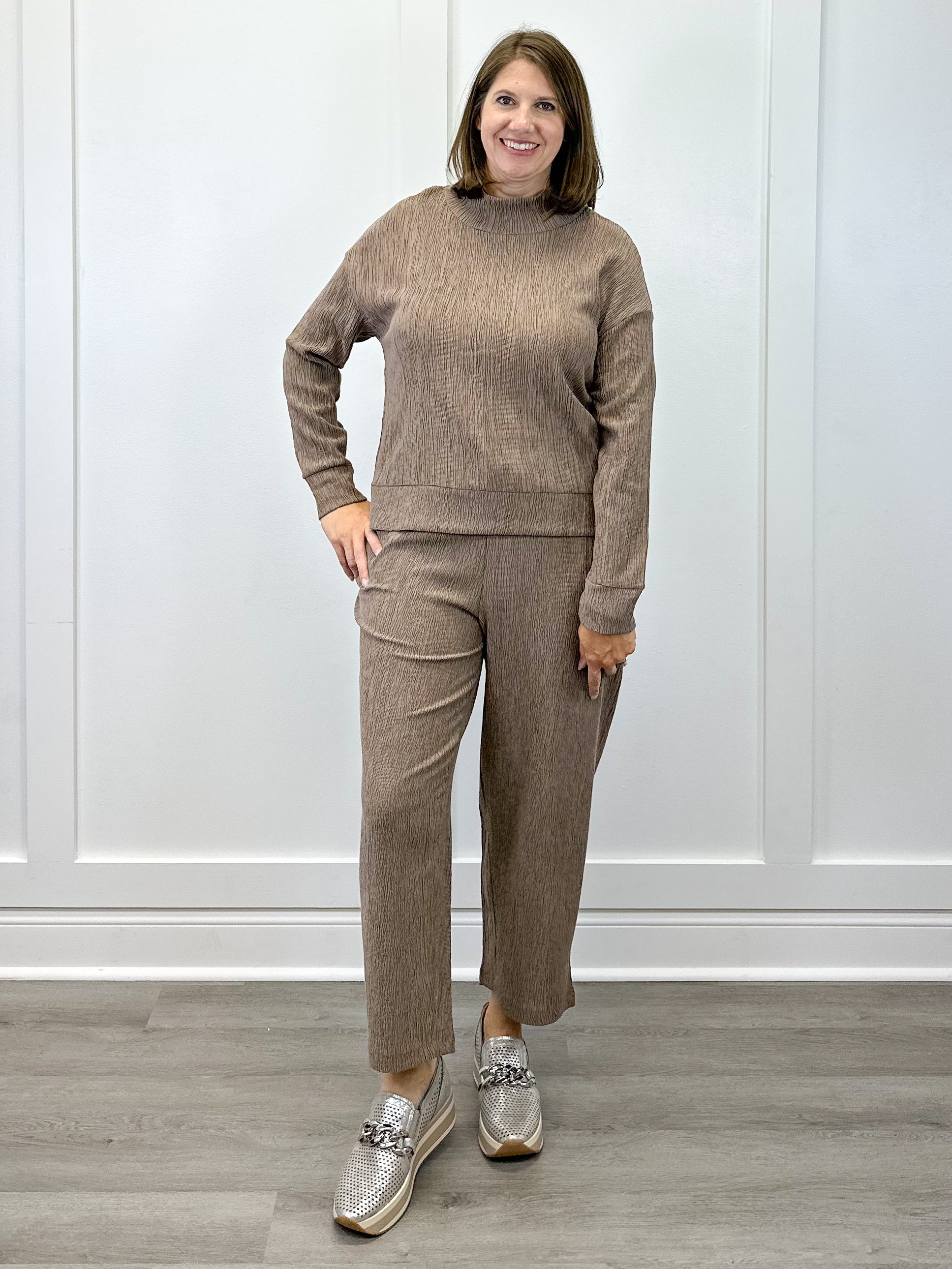 Pull On Barrel Pant - Fossil Pants Tribal