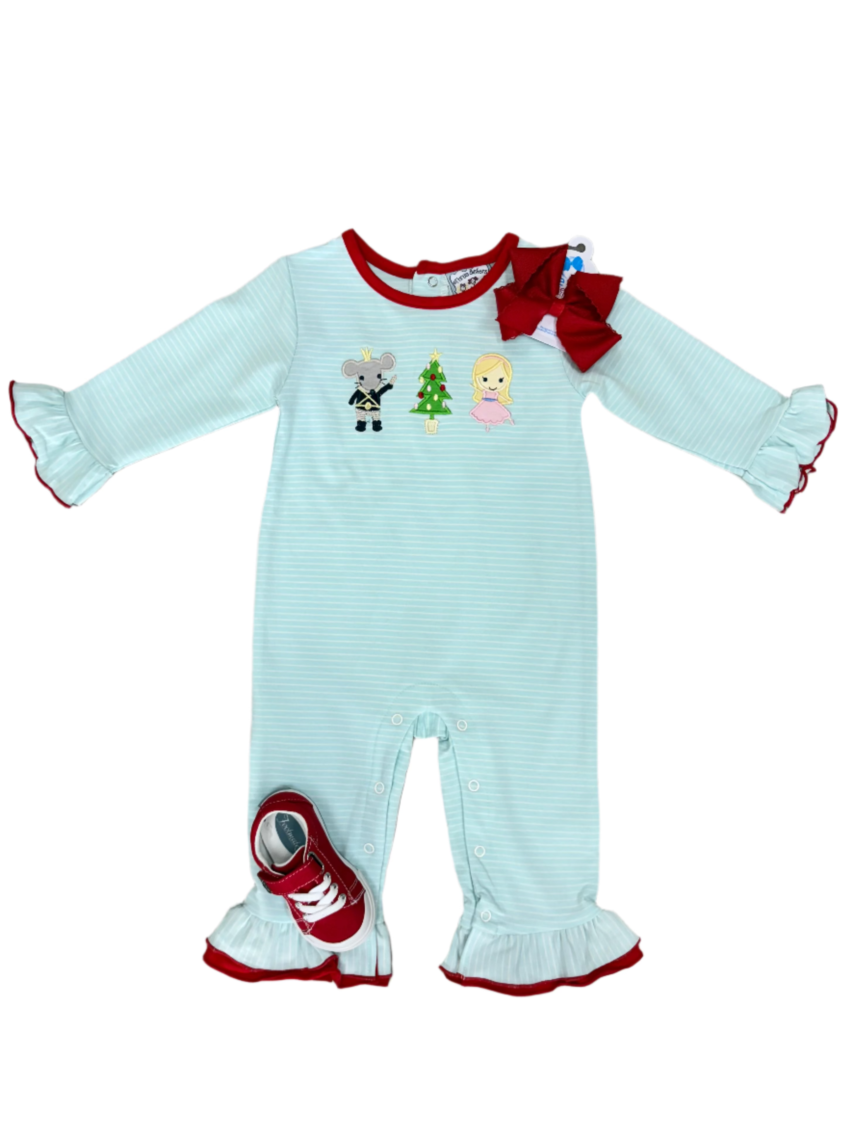 Nutcracker Girls Romper Girls Bubbles + Rompers Three Sisters