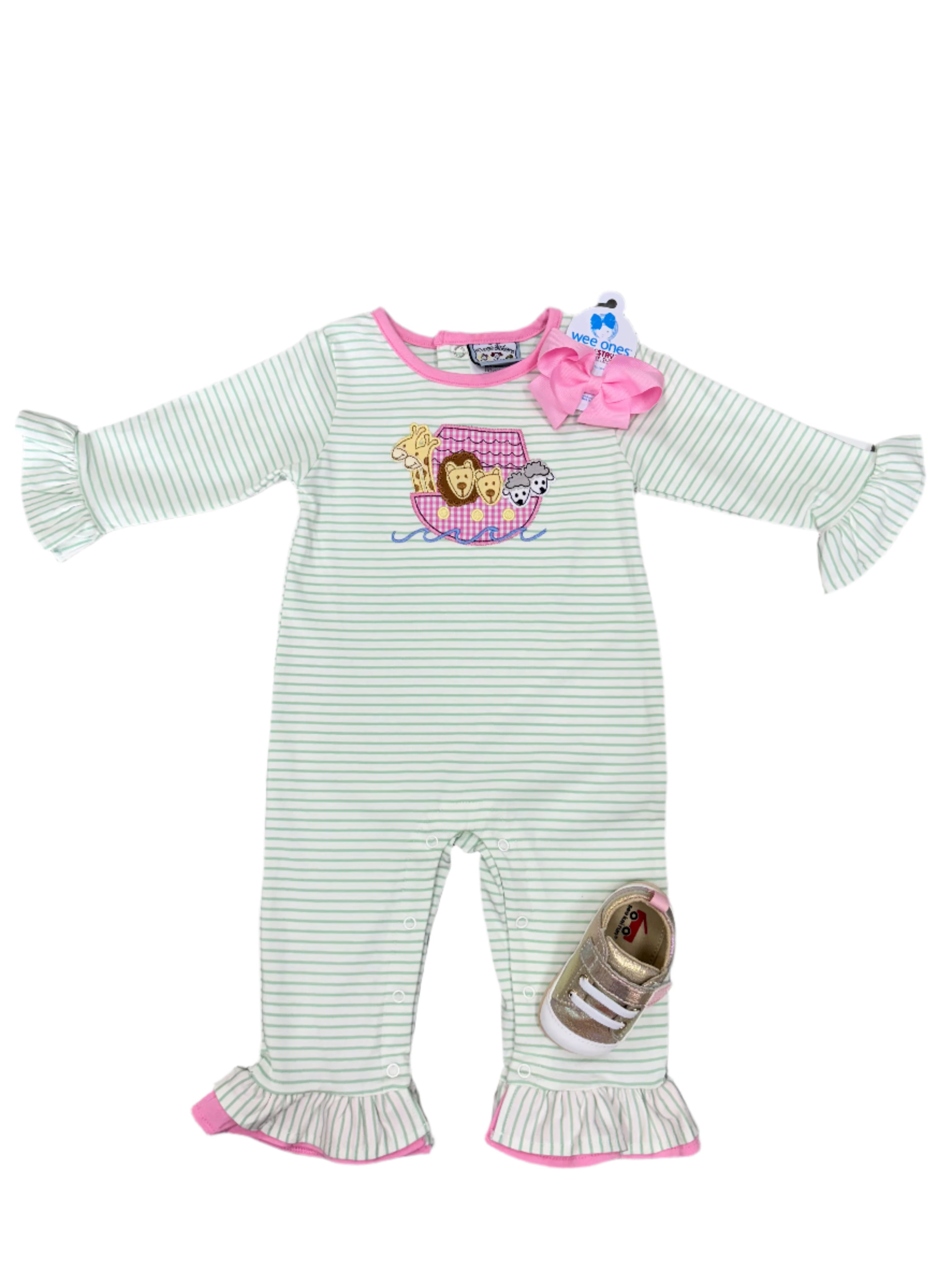 Noah's Ark Girls Romper Girls Bubbles + Rompers Three Sisters