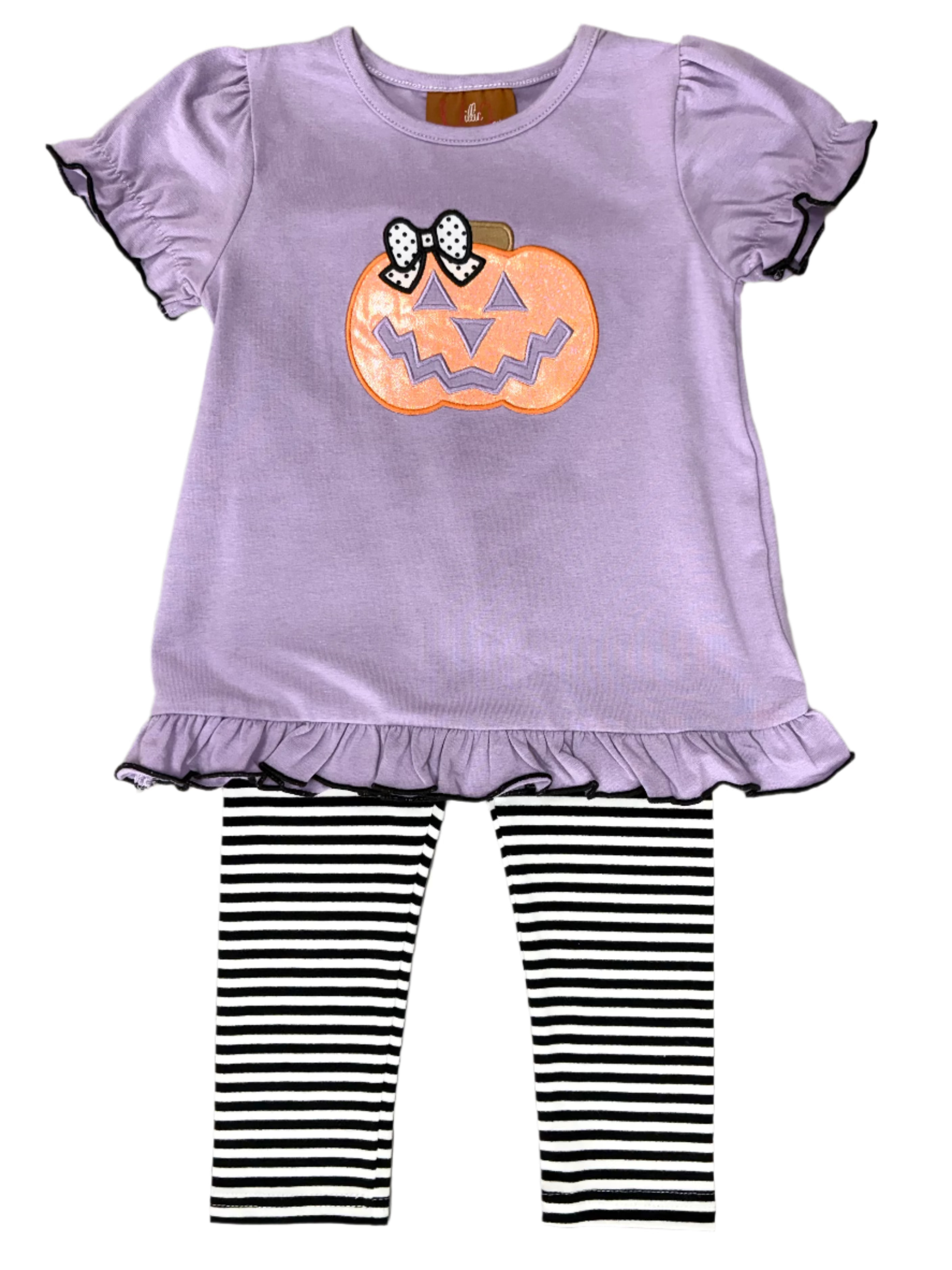 Jack-O-Lantern Legging Set Girls Sets Millie Jay