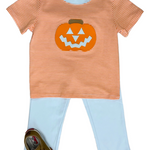 Jack-O-Lantern Boys Pant Set Boys Sets Millie Jay