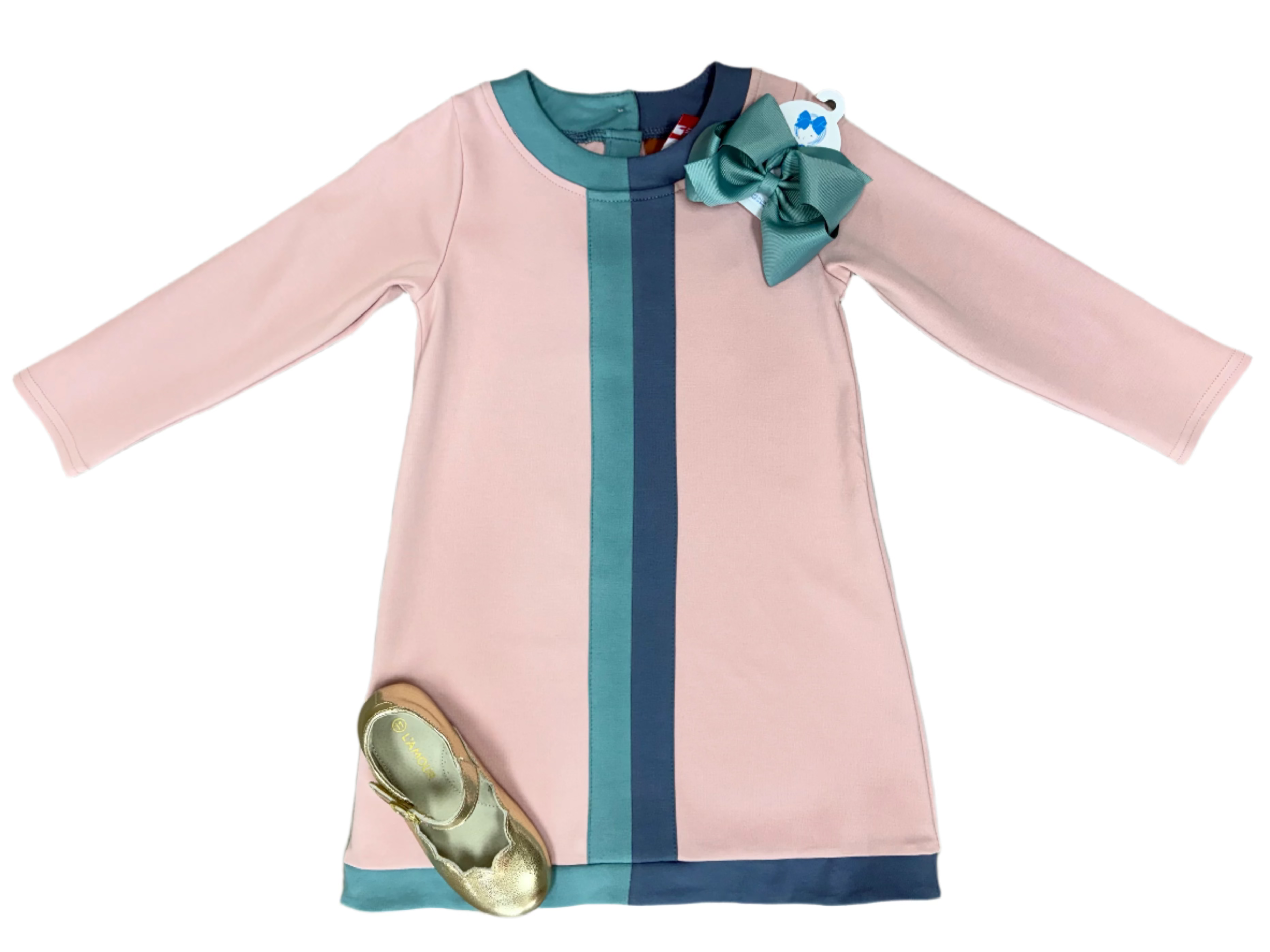Kayla Dress - Mauve Girls Play Dresses Millie Jay