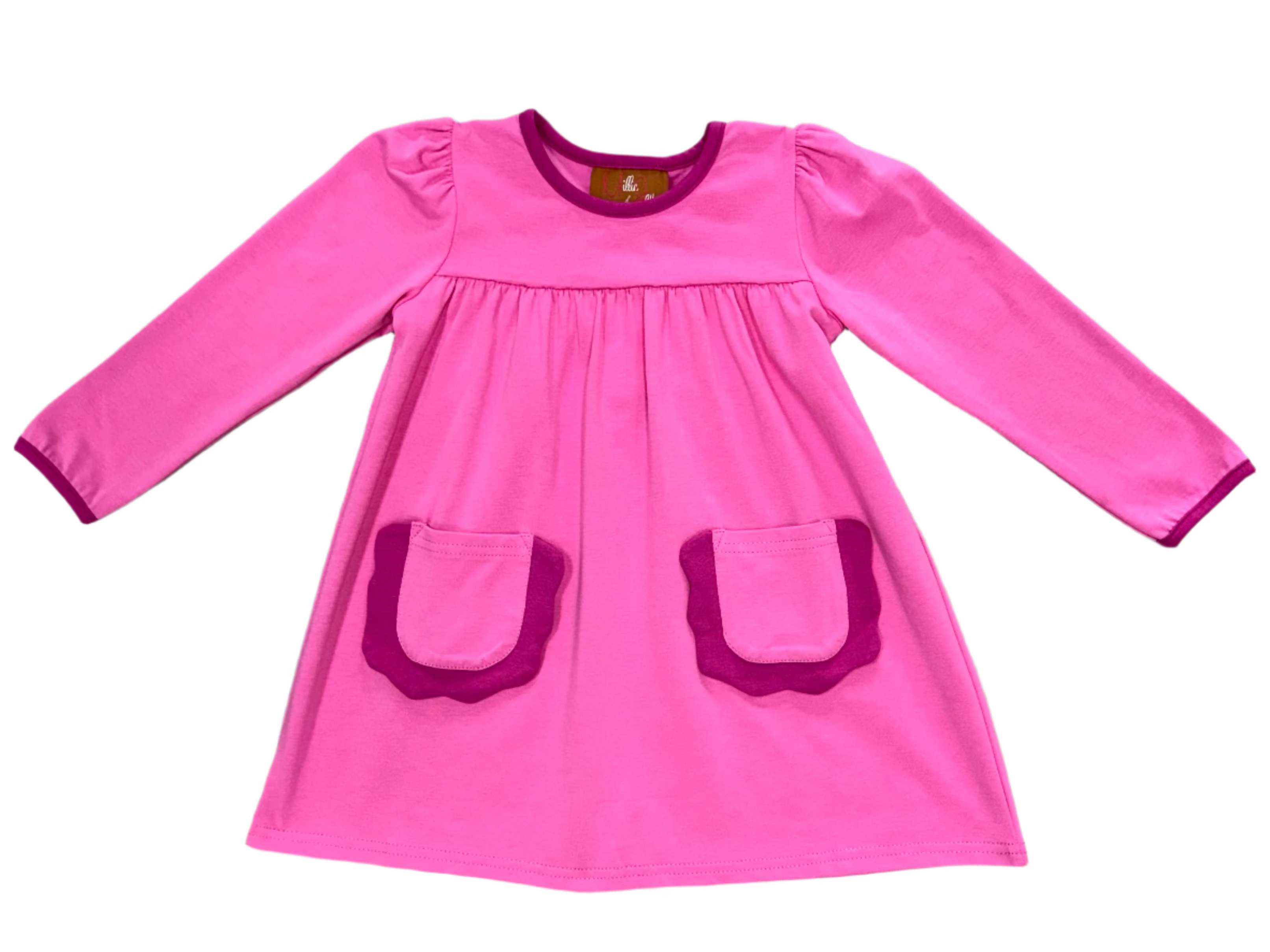 Izzie Dress - Pink Girls Play Dresses Millie Jay