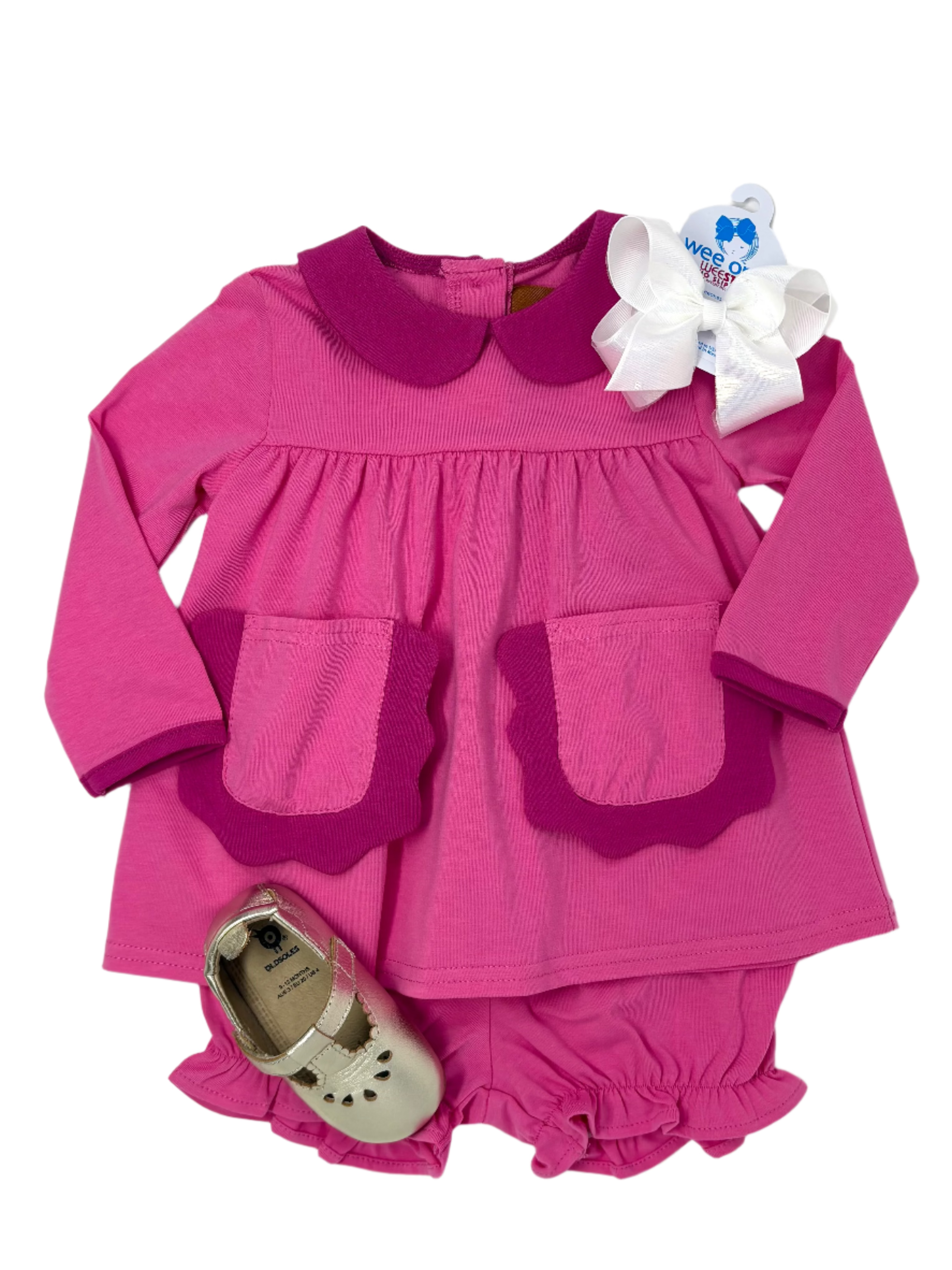 Reese Bloomer Set - Pink Girls Sets Millie Jay