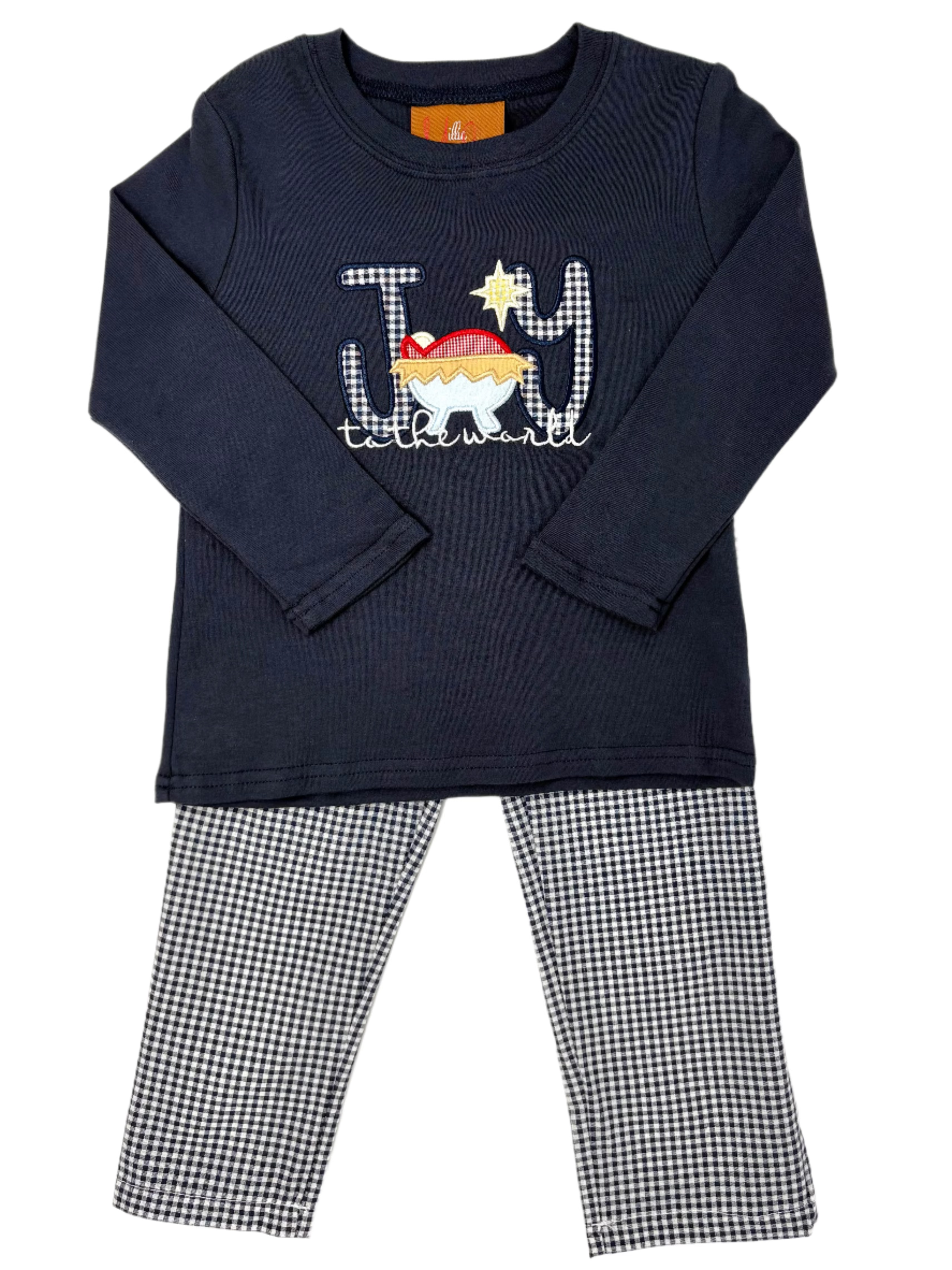Joy to the World Boys Pant Set Boys Sets Millie Jay