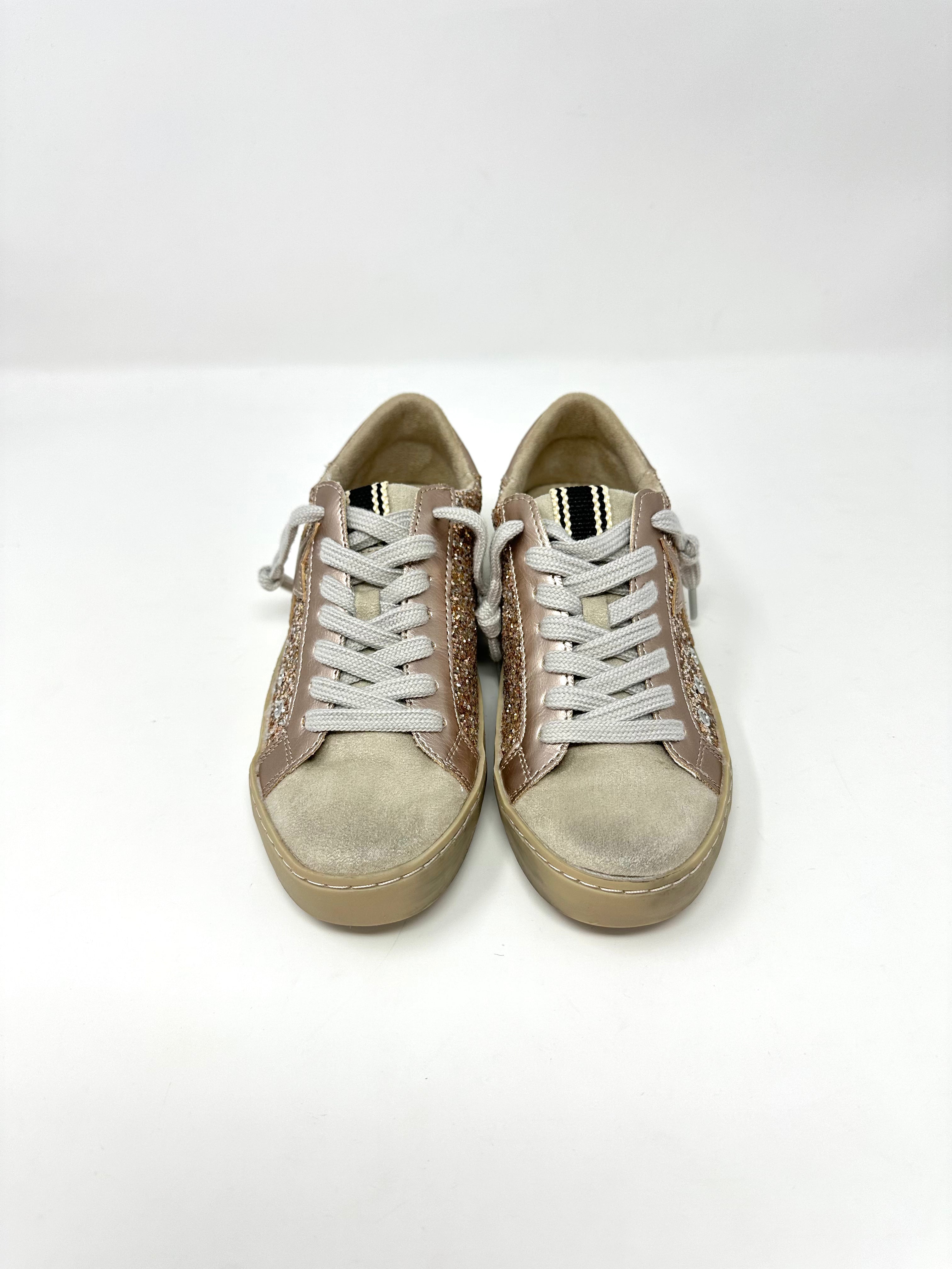 Paula Kids - Champagne Glitter Girls Shoes Shu Shop