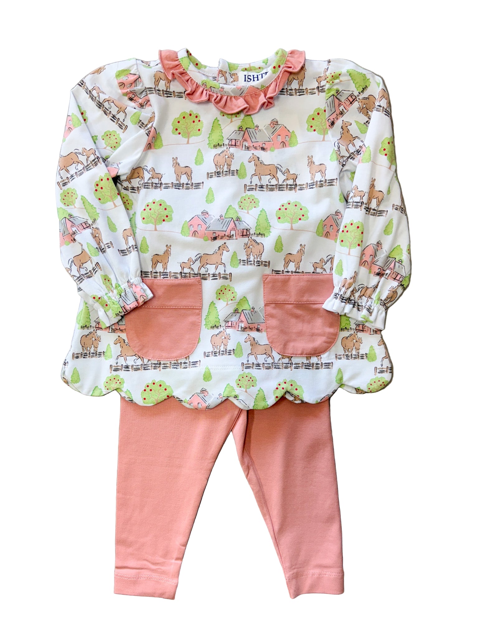 Horse & Foal Leggings Set Girls Sets Ishtex