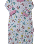 Chickadees Printed Ruffle Converter Baby Sleepwear Magnolia Baby