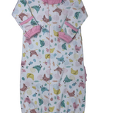 Chickadees Printed Ruffle Converter Baby Sleepwear Magnolia Baby