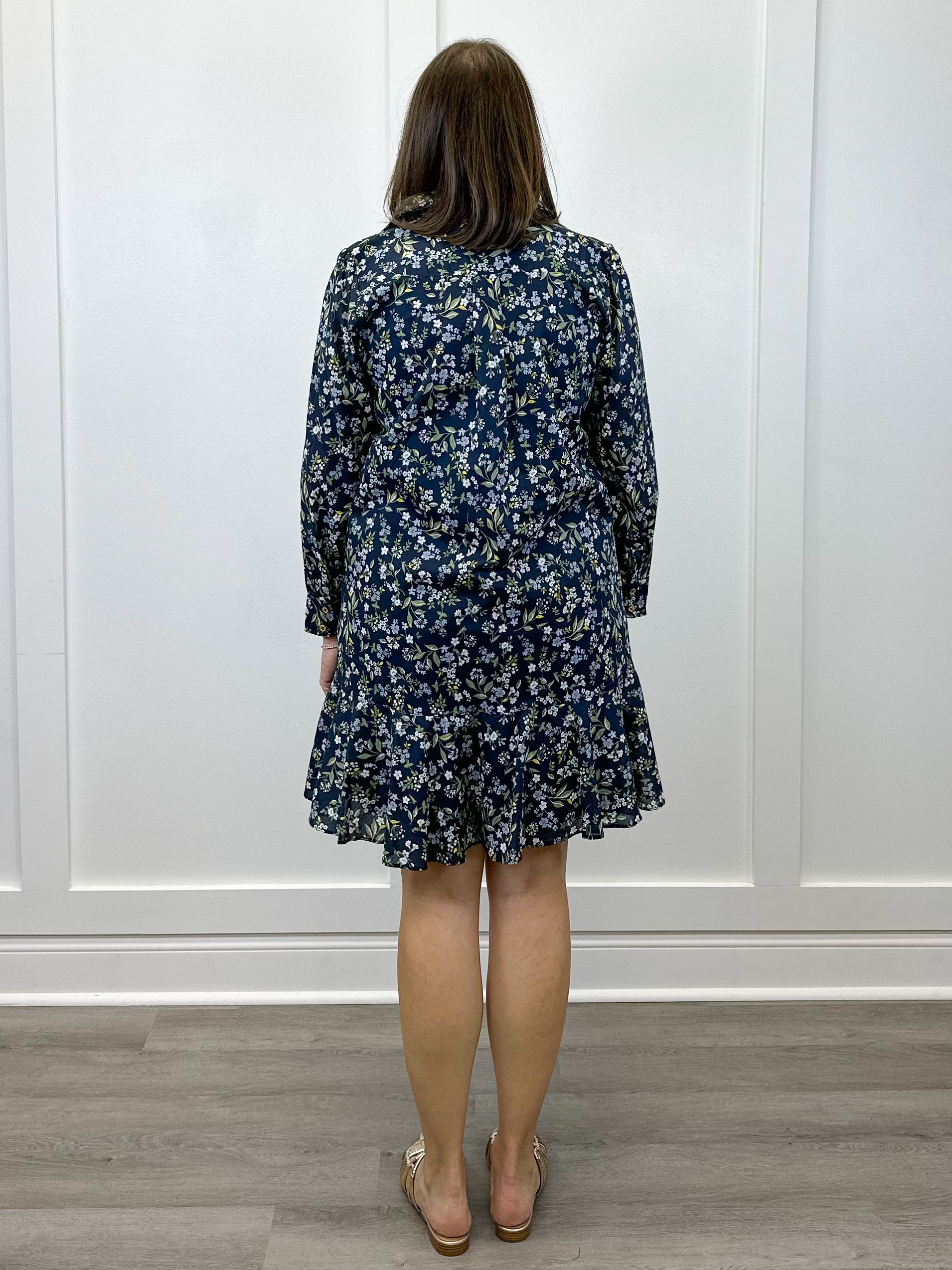Iris Dress - Floral Short Dresses Duffield Lane