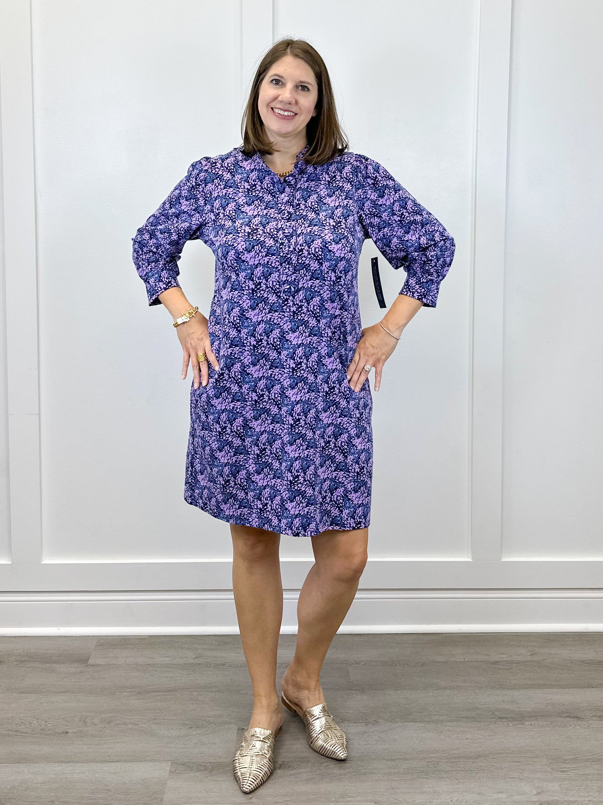 Ruth Dress - Moonlit Lavender Short Dresses Duffield Lane