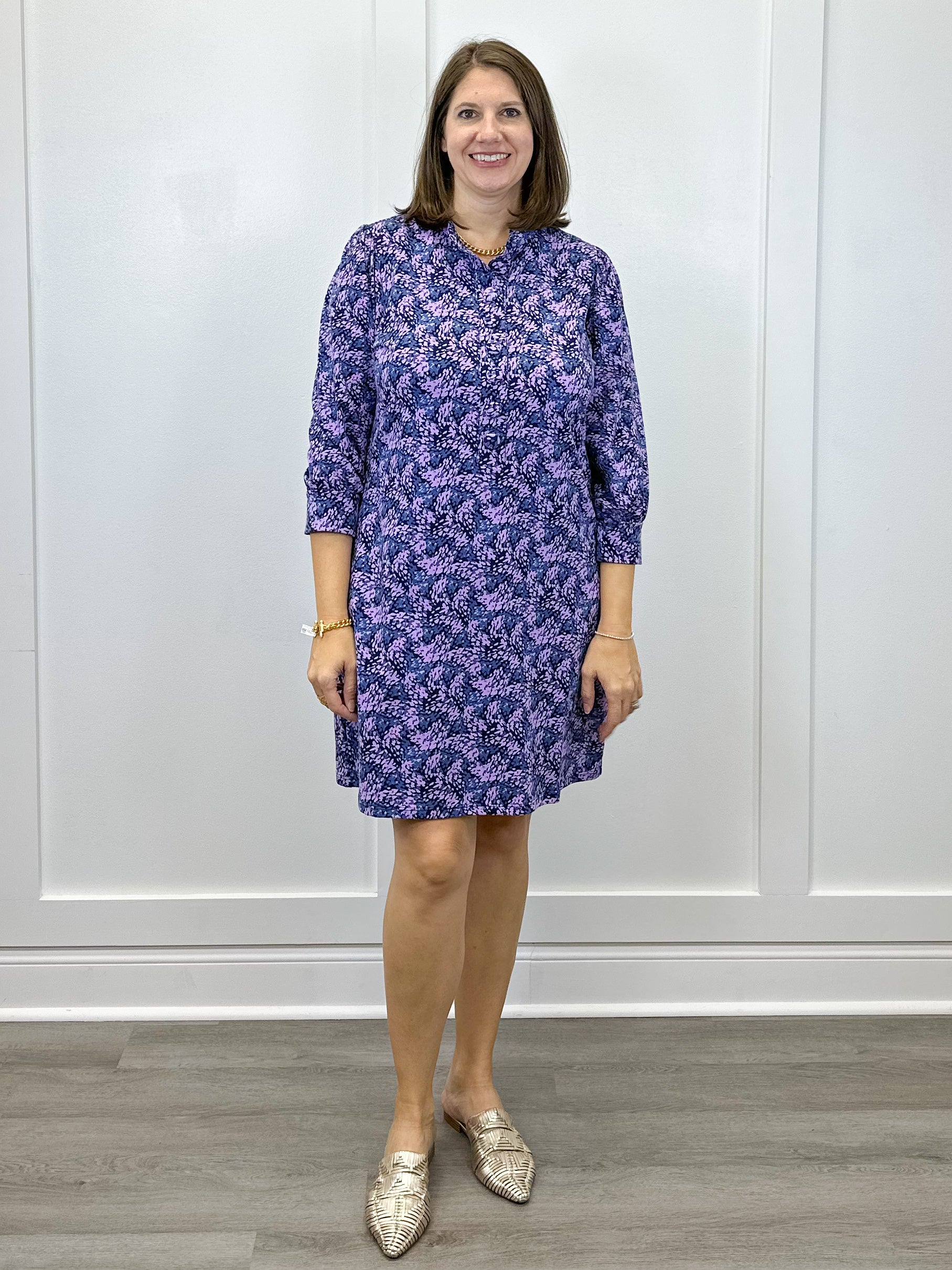 Ruth Dress - Moonlit Lavender Short Dresses Duffield Lane