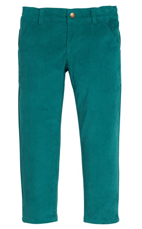 Twiggy Pants - Peacock Velvet Girls Pants + Leggings Bisby