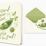 A Pea In The Pod Deluxe Greeting Card Paper Goods Studio Oh!
