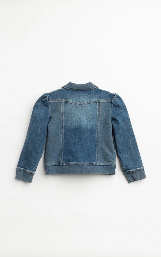 Adventure Jacket - Medium Dark Wash Girls Outerwear Finding Foxtale