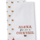 Alexa Kitchen Dish Towel Set - Assorted Kitchen + Entertaining Two's Company