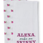 Alexa Kitchen Dish Towel Set - Assorted Kitchen + Entertaining Two's Company Skinny