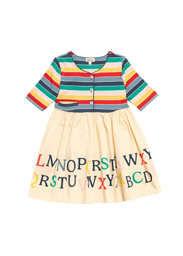 Alphabet Road Dress Girls Play Dresses Finding Foxtale