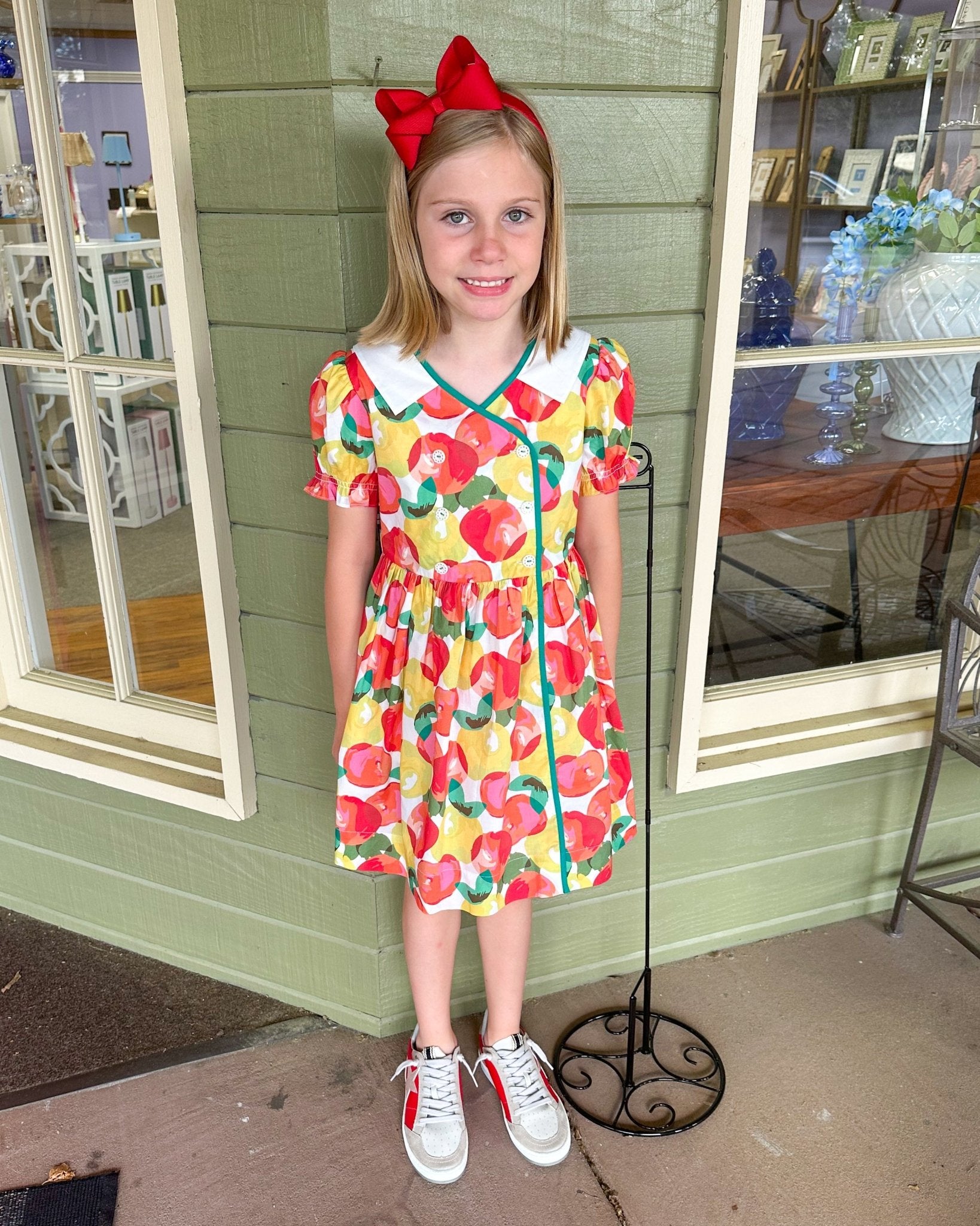 Apple Pie Dress Girls Play Dresses Finding Foxtale
