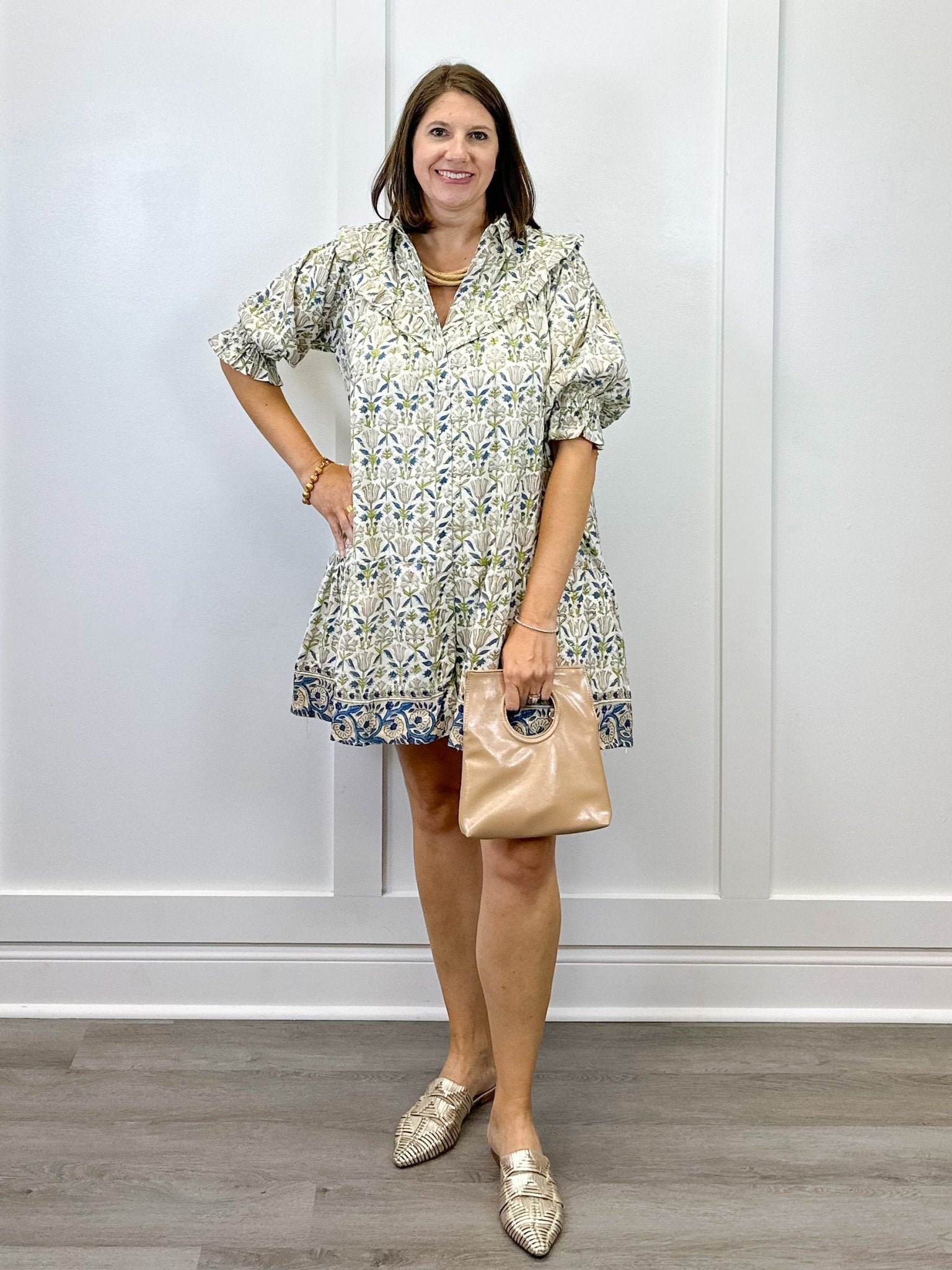 Autumn Dress - Vintage Thistle Short Dresses Clara the Label