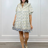 Autumn Dress - Vintage Thistle Short Dresses Clara the Label