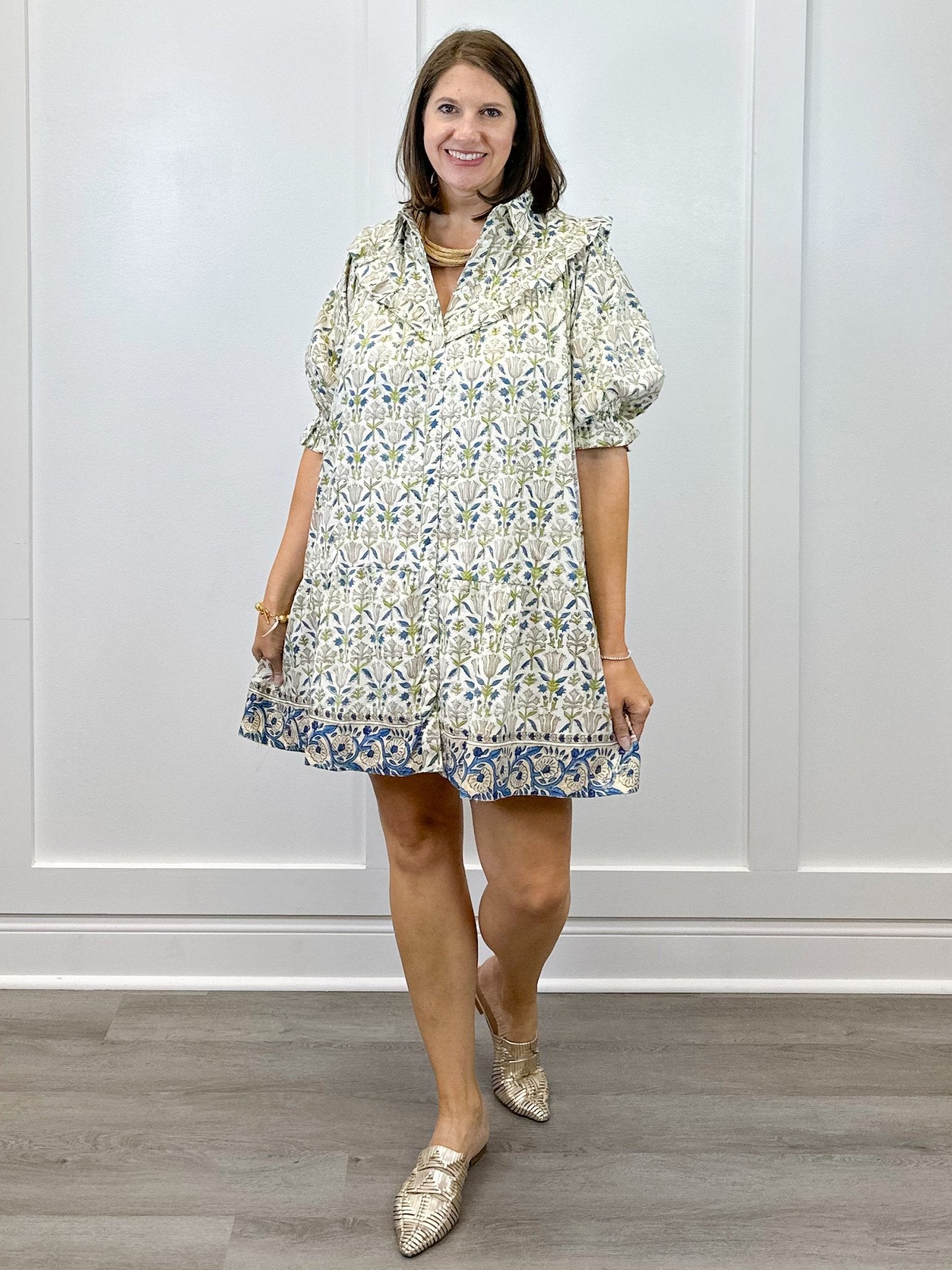 Autumn Dress - Vintage Thistle Short Dresses Clara the Label