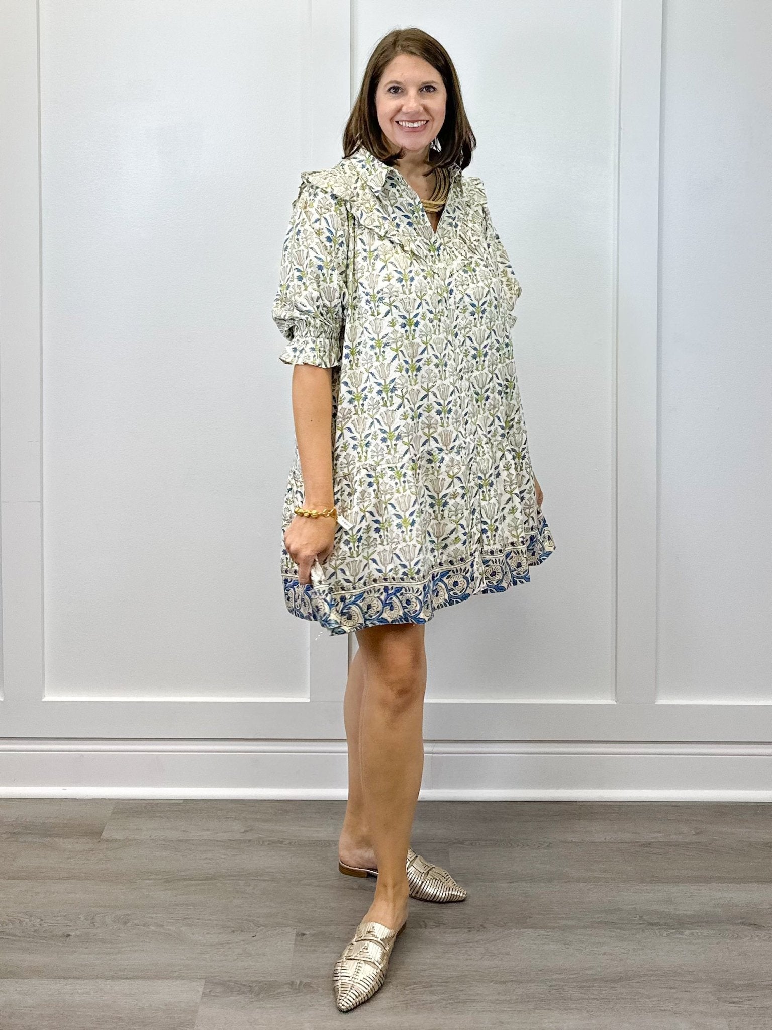 Autumn Dress - Vintage Thistle Short Dresses Clara the Label