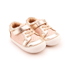 Badge Pave - Powder Pink/Gold/Glam Gold Girls Shoes Old Soles