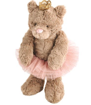 Ballerina Besties - Assorted Plush Mudpie Honey the Bear
