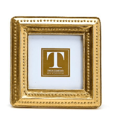 Beaded Edge Photo Frame - 4x4 Home Decor Two's Company