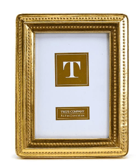 Beaded Edge Photo Frame - 5x7 Home Decor Two's Company