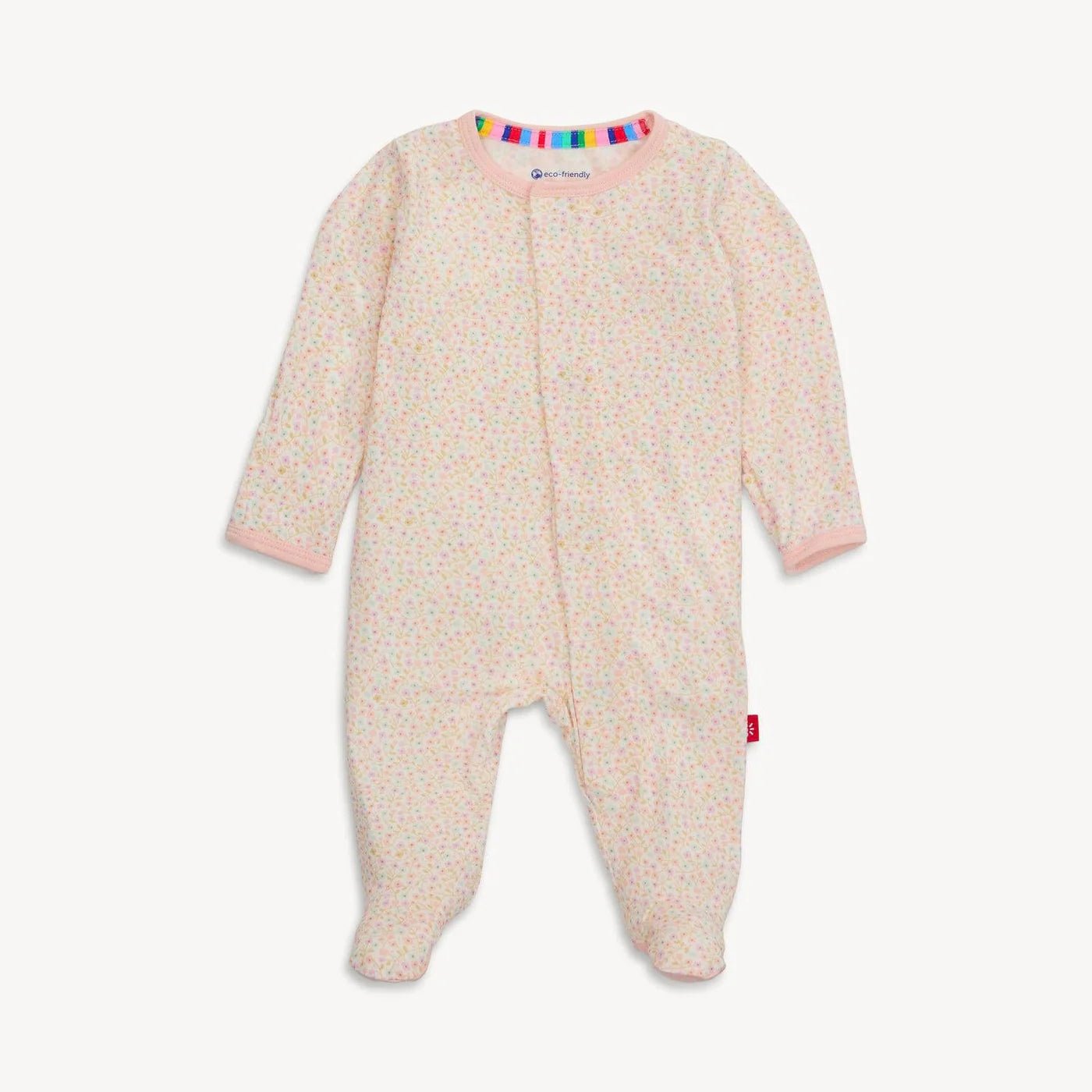 Bedford Floral Footie Baby Sleepwear Magnetic Me