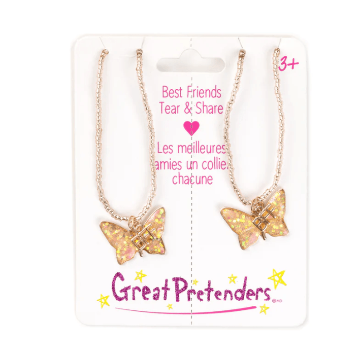 BFF Butterfly Necklaces Kids Jewelry Great Pretenders