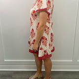 Blair Mini - Peach Bud Short Dresses Clara the Label