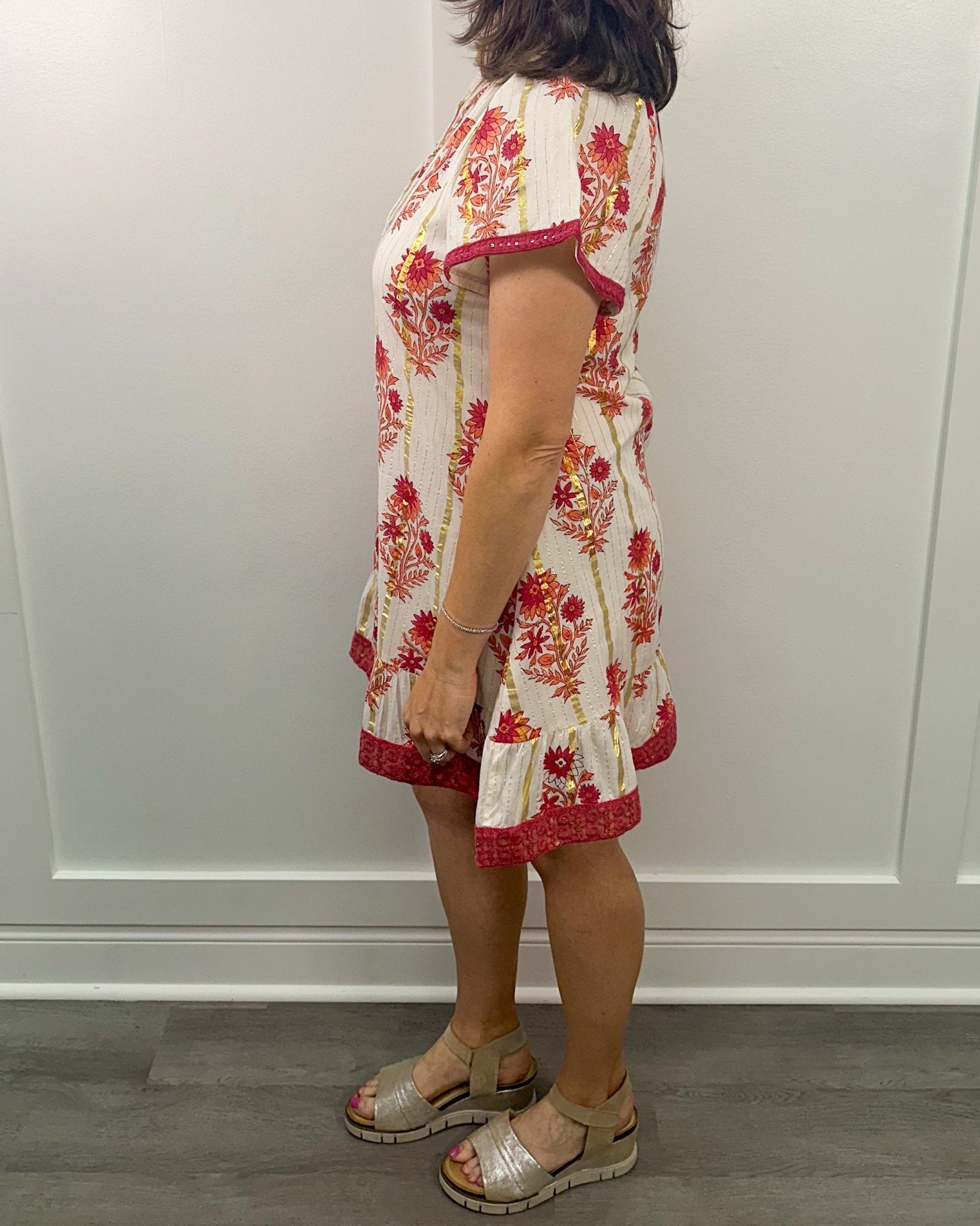Blair Mini - Peach Bud Short Dresses Clara the Label