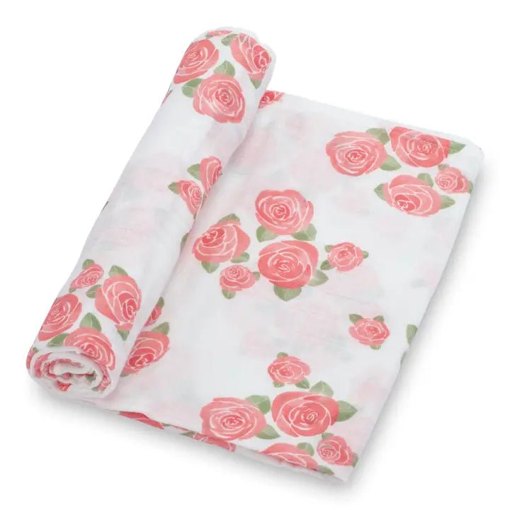 Blooming Elegance Baby Swaddle Blanket Baby Accessories LollyBanks