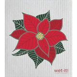 Blooming Poinsettia Kitchen + Entertaining Wet-It Swedish Treasures