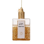 Body Oil Glitter Glass Ornament Seasonal Vondels
