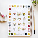 Bouquets Watercolor Workbook Books Emily Lex Studio