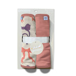 Bows - Burp Cloth Set Baby Accessories Goosies