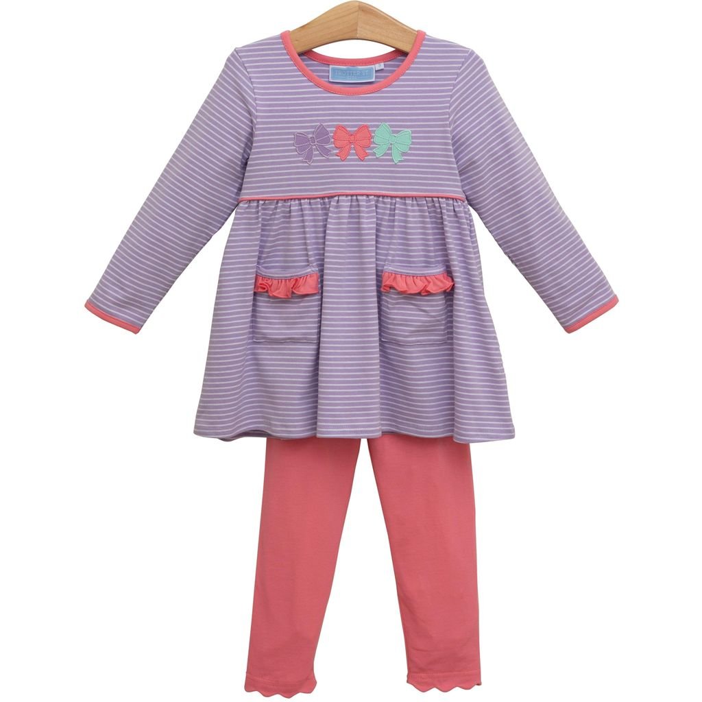 Bows Pant Set Girls Sets Trotter Street Kids