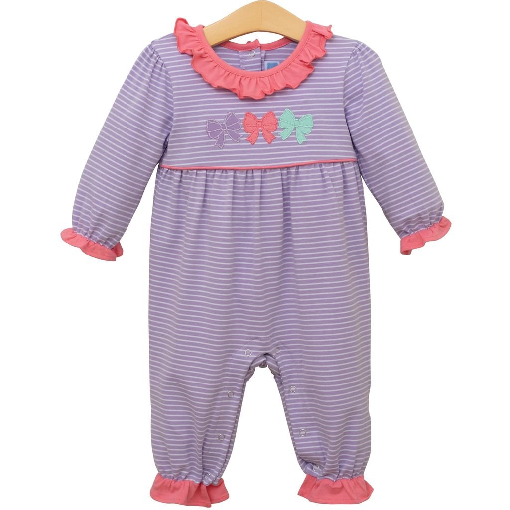 Bows Romper Girls Bubbles + Rompers Trotter Street Kids